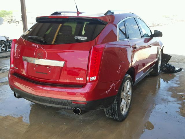 3GYFNDE34DS594395 - 2013 CADILLAC SRX PERFOR RED photo 4