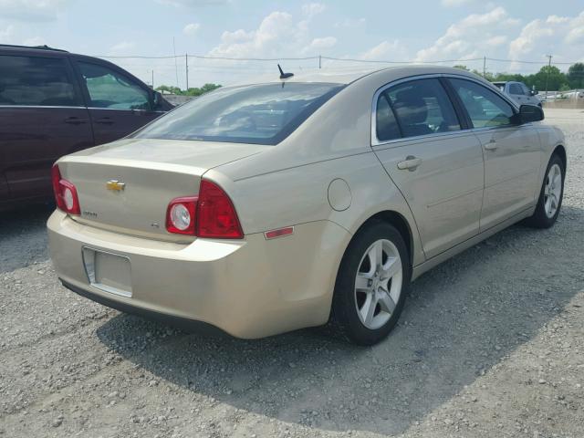 1G1ZG57B99F224703 - 2009 CHEVROLET MALIBU LS 米色 照片 4