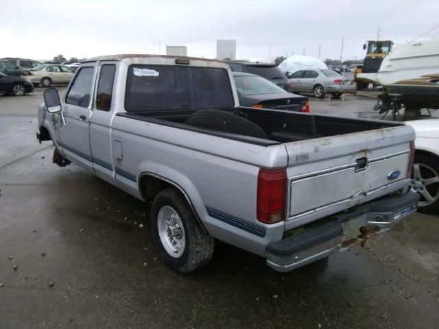 1FTCR14T8LPB66999 - 1990 FORD RANGER SILVER photo 3