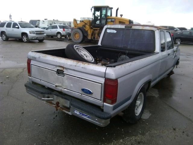 1FTCR14T8LPB66999 - 1990 FORD RANGER SILVER photo 4