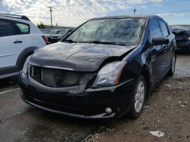 3N1AB6AP1AL722579 - 2010 NISSAN SENTRA 2.0 BLACK photo 2