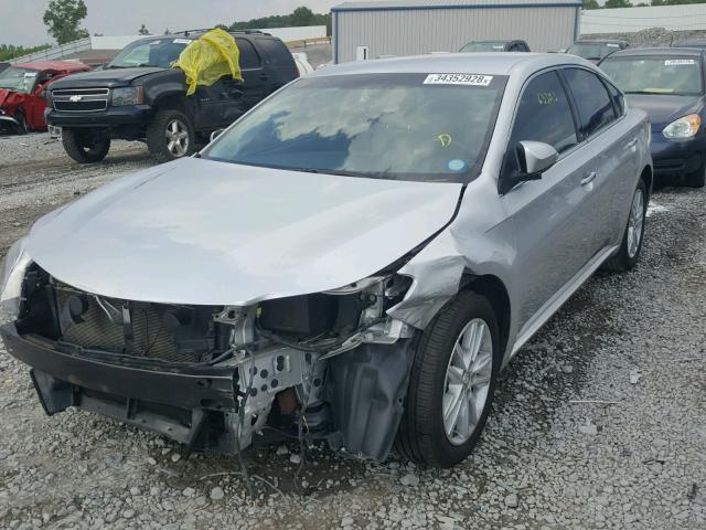 4T1BK1EB8DU058015 - 2013 TOYOTA AVALON BAS SILVER photo 2