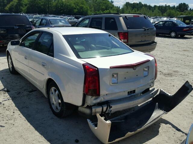 1G6DM57N430150091 - 2003 CADILLAC CTS WHITE photo 3