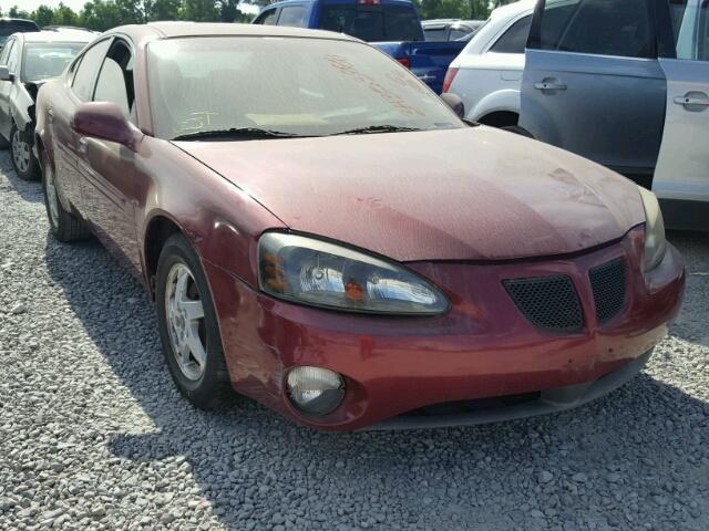 2G2WS522741259020 - 2004 PONTIAC GRAND PRIX BURGUNDY photo 1