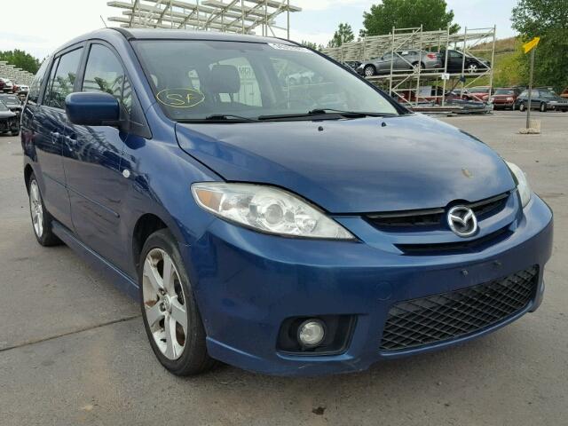 JM1CR293570155570 - 2007 MAZDA 5 BLUE photo 1