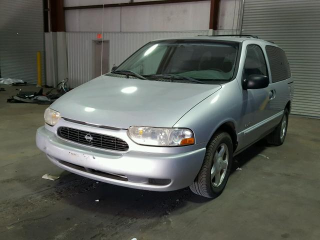 4N2XN11TXXD817295 - 1999 NISSAN QUEST SE SILVER photo 2