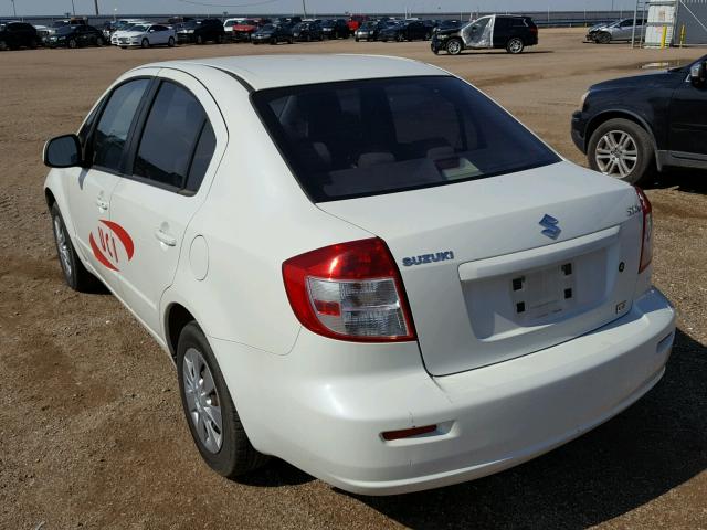 JS2YC412496201661 - 2009 SUZUKI SX4 BASE WHITE photo 3