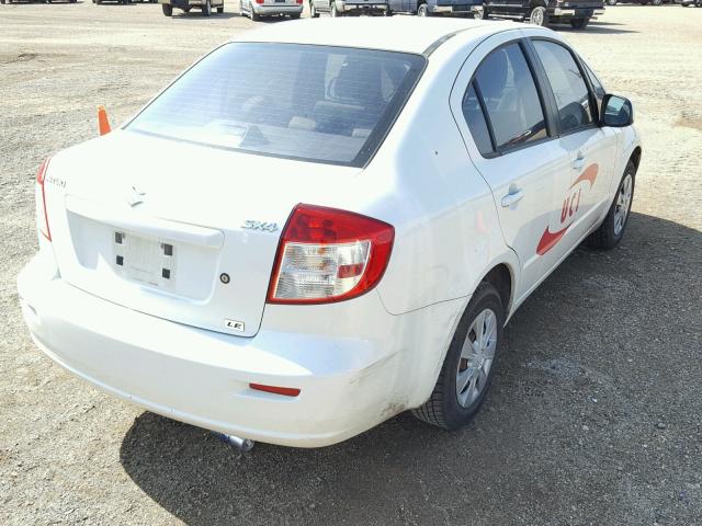 JS2YC412496201661 - 2009 SUZUKI SX4 BASE WHITE photo 4