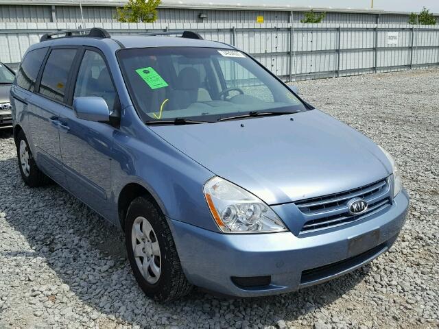 KNDMB233896279043 - 2009 KIA SEDONA EX/ BLUE photo 1