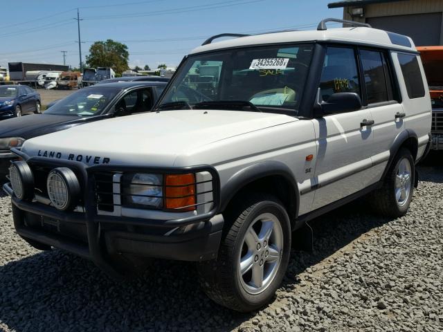 SALTY15451A705064 - 2001 LAND ROVER DISCOVERY WHITE photo 2