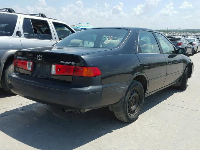 4T1BG22K51U108151 - 2001 TOYOTA CAMRY CE BLACK photo 4