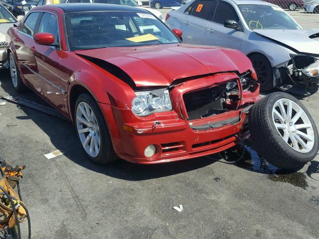 2C3LA73W27H660120 - 2007 CHRYSLER 300C SRT-8 RED photo 1