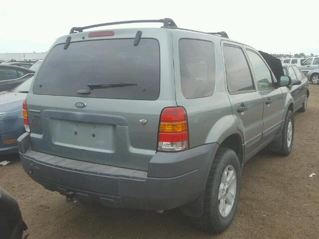 1FMYU93186KA29836 - 2006 FORD ESCAPE XLT GREEN photo 4