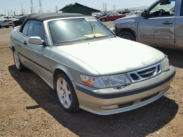 YS3DF78K827010809 - 2002 SAAB 9-3 SE GREEN photo 1