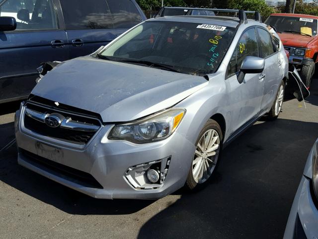 JF1GPAH60DH210748 - 2013 SUBARU IMPREZA LI SILVER photo 2