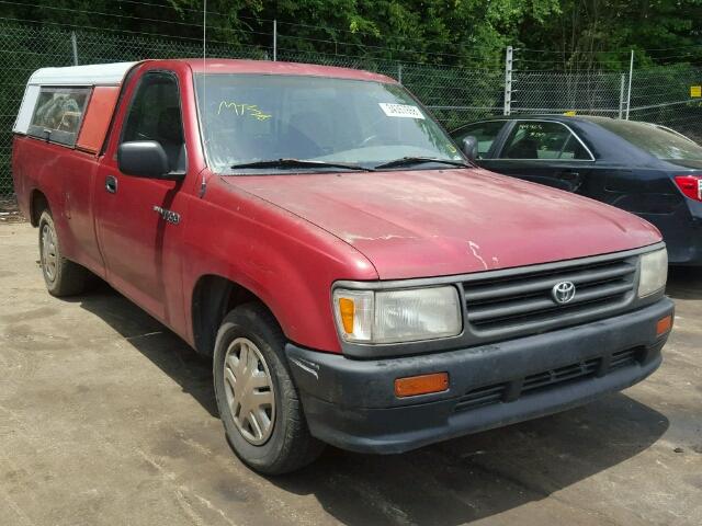 JT4VD10A0P0001264 - 1993 TOYOTA T100 RED photo 1