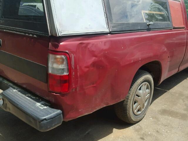 JT4VD10A0P0001264 - 1993 TOYOTA T100 RED photo 9