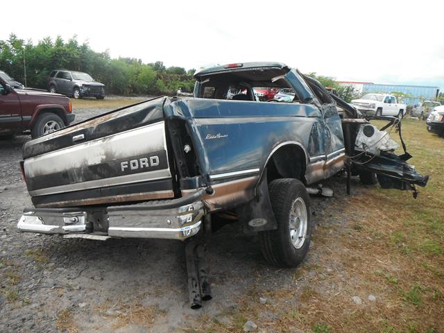 1FTEX15N8SKA49014 - 1995 FORD F150 GREEN photo 4