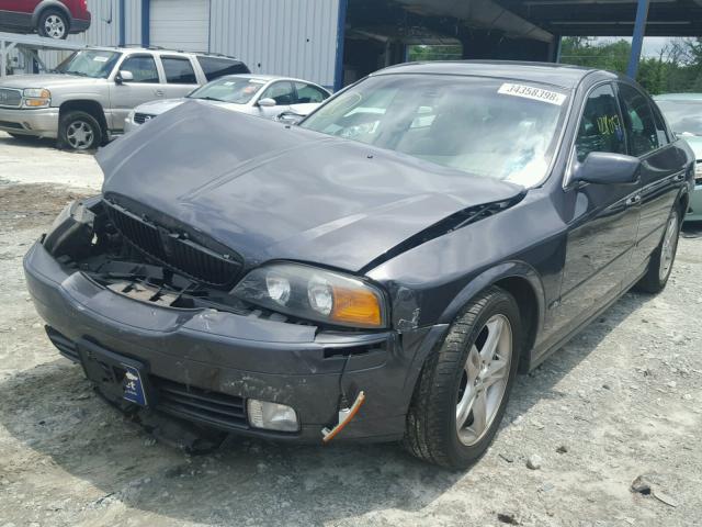 1LNHM87A1YY854766 - 2000 LINCOLN LS GRAY photo 2