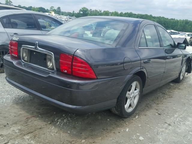 1LNHM87A1YY854766 - 2000 LINCOLN LS GRAY photo 4
