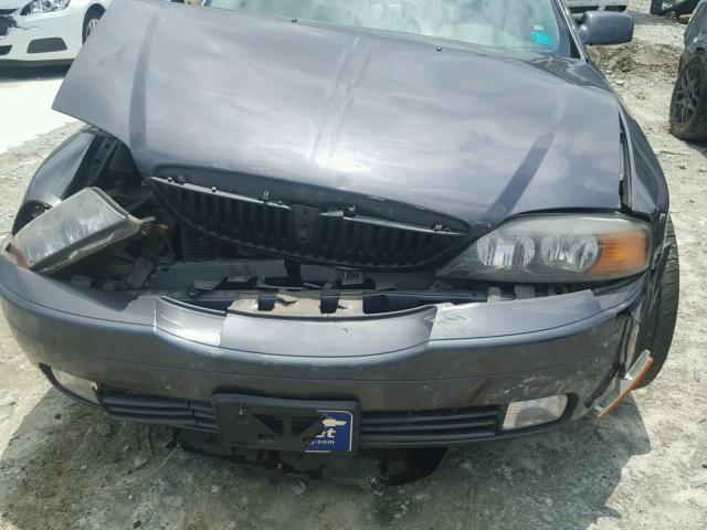 1LNHM87A1YY854766 - 2000 LINCOLN LS GRAY photo 7