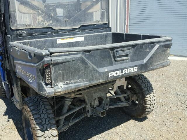 4XAUH9EA9EG353066 - 2014 POLARIS RANGER 900 BLUE photo 6