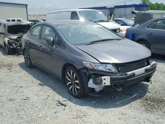 2HGFB2F96FH529979 - 2015 HONDA CIVIC EXL Gümüş foto 1