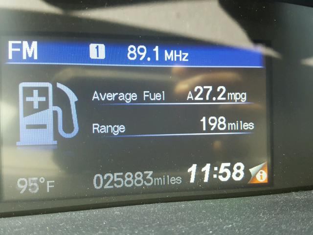 2HGFB2F96FH529979 - 2015 HONDA CIVIC EXL Gümüş foto 8