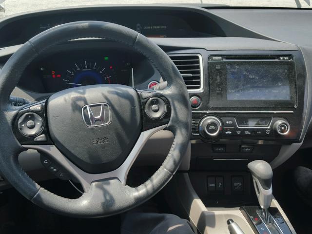 2HGFB2F96FH529979 - 2015 HONDA CIVIC EXL Gümüş foto 9