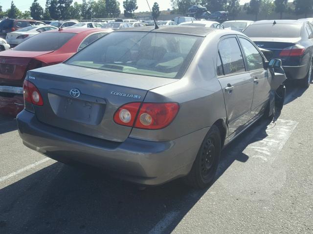 1NXBR32E47Z823957 - 2007 TOYOTA COROLLA LE GRAY photo 4