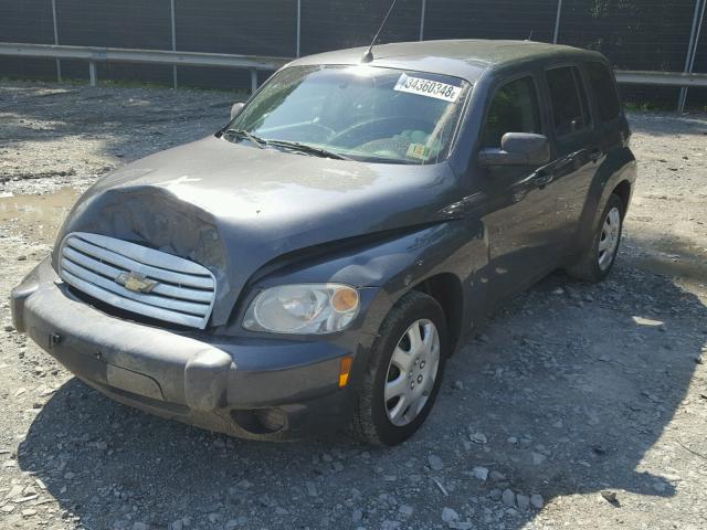 3GNBAADB9AS503664 - 2010 CHEVROLET HHR LS GRAY photo 2