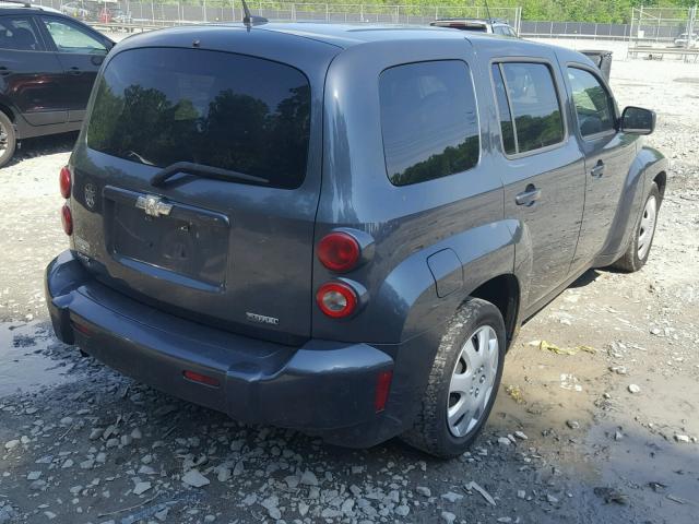 3GNBAADB9AS503664 - 2010 CHEVROLET HHR LS GRAY photo 4