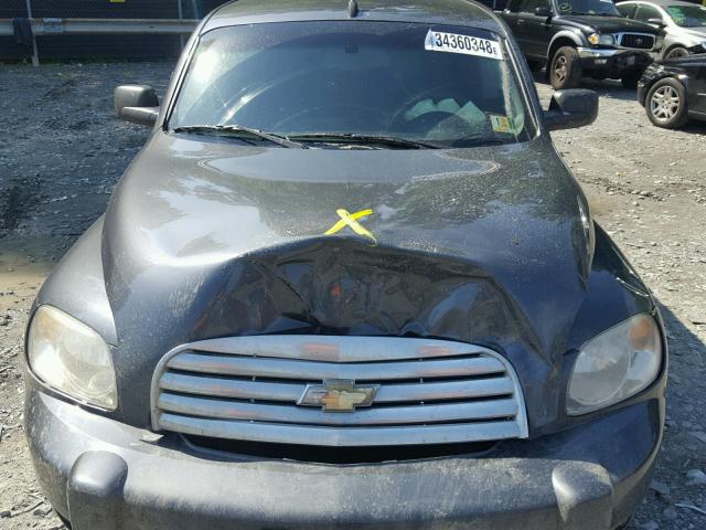 3GNBAADB9AS503664 - 2010 CHEVROLET HHR LS GRAY photo 9