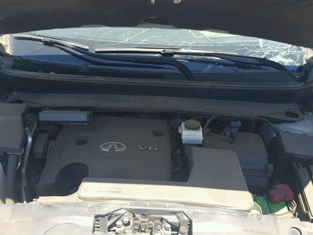 5N1AL0MN9DC352186 - 2013 INFINITI JX35 BASE SILVER photo 7