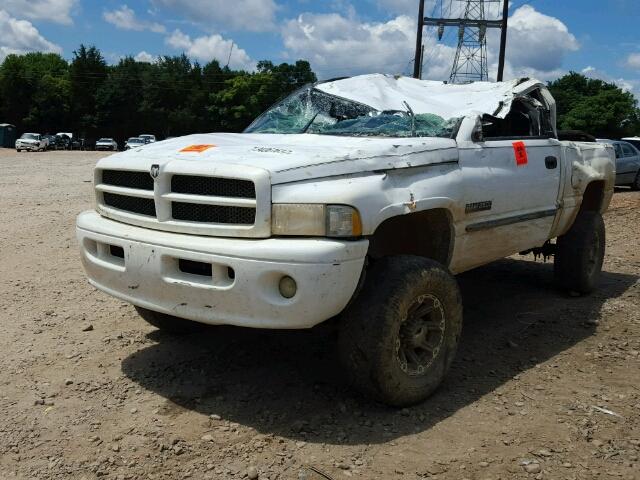 1B7KF2362WJ212582 - 1998 DODGE RAM 2500 WHITE photo 2