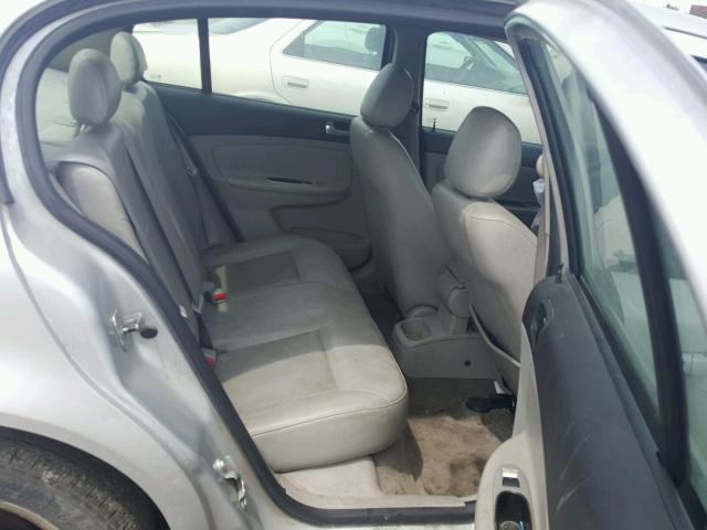 1G1AM58B667825318 - 2006 CHEVROLET COBALT SS SILVER photo 6