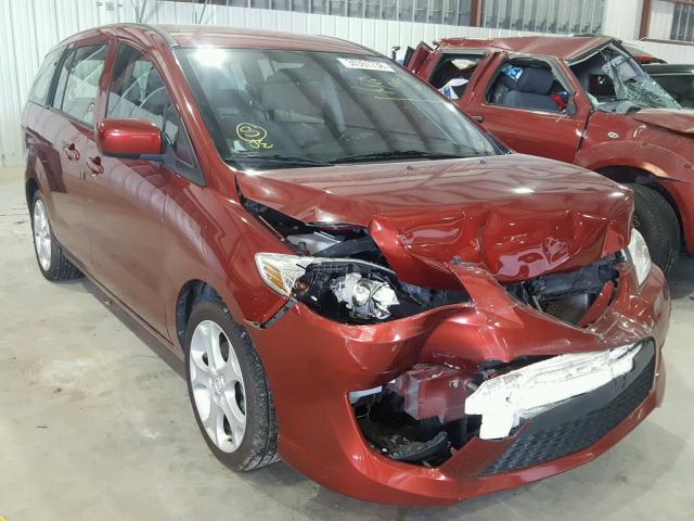 JM1CR2W32A0371162 - 2010 MAZDA 5 RED photo 1