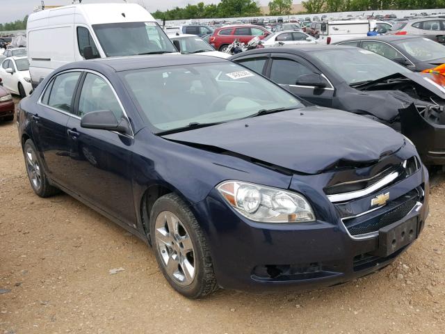 1G1ZA5E05AF104887 - 2010 CHEVROLET MALIBU LS BLUE photo 1