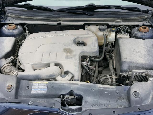 1G1ZA5E05AF104887 - 2010 CHEVROLET MALIBU LS BLUE photo 7