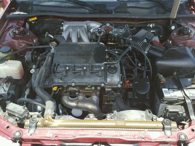 JT2BF22K7X0211605 - 1999 TOYOTA CAMRY LE 勃艮第红 照片 7