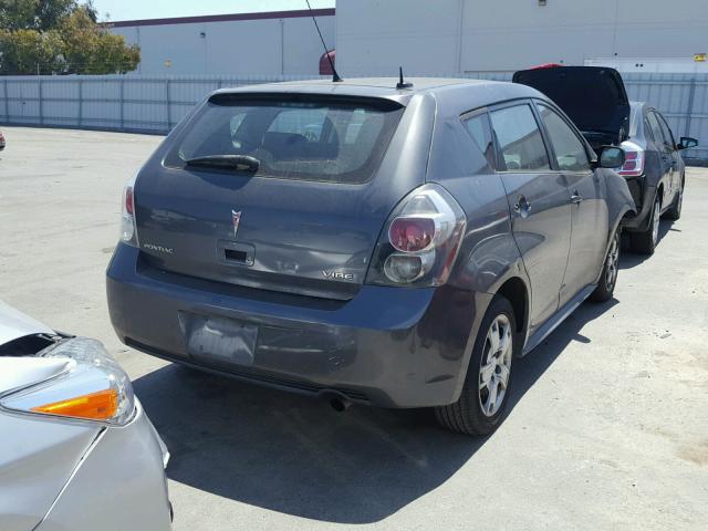 5Y2SP670X9Z433444 - 2009 PONTIAC VIBE GRAY photo 4