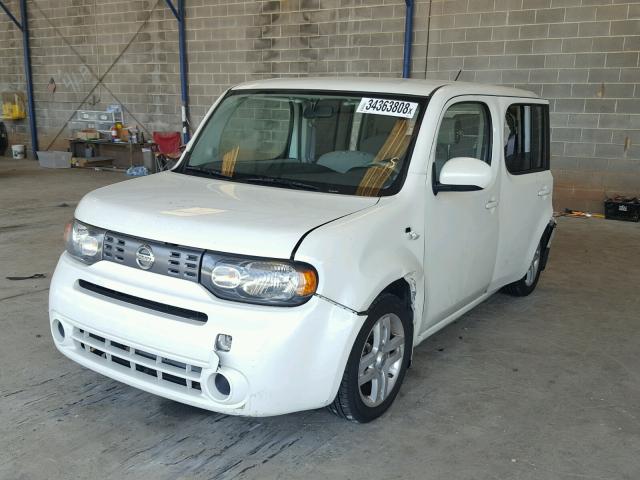 JN8AZ2KR5DT302586 - 2013 NISSAN CUBE S WHITE photo 2