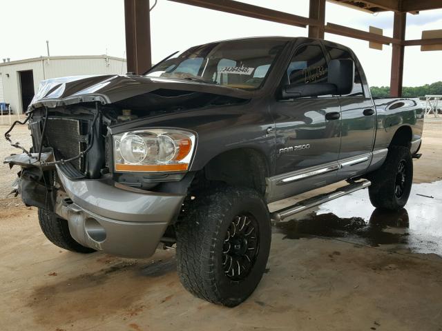 3D7KS28C66G260989 - 2006 DODGE RAM 2500 S GRAY photo 2