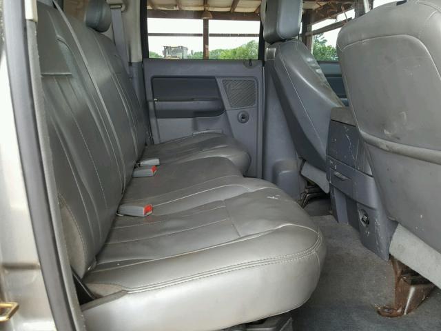 3D7KS28C66G260989 - 2006 DODGE RAM 2500 S GRAY photo 6