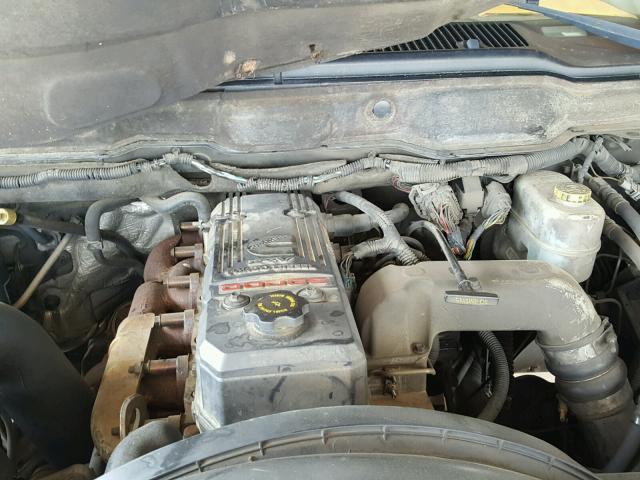 3D7KS28C66G260989 - 2006 DODGE RAM 2500 S GRAY photo 7