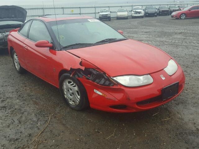 1G8ZY12741Z288676 - 2001 SATURN SC2 RED photo 1