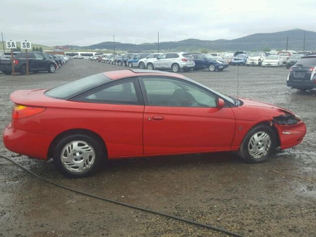 1G8ZY12741Z288676 - 2001 SATURN SC2 RED photo 9
