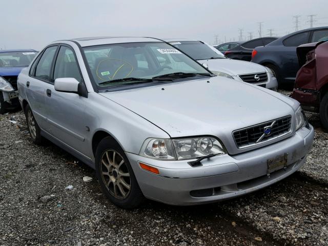 YV1VS29553F942020 - 2003 VOLVO S40 1.9T SILVER photo 1