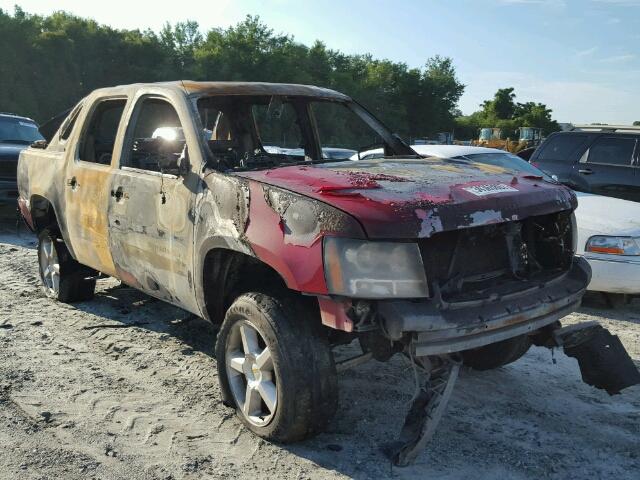 3GNFK12397G298000 - 2007 CHEVROLET AVALANCHE RED photo 1