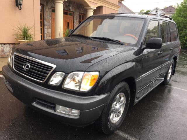 JTJHT00W423513488 - 2002 LEXUS LX 470 BLACK photo 2